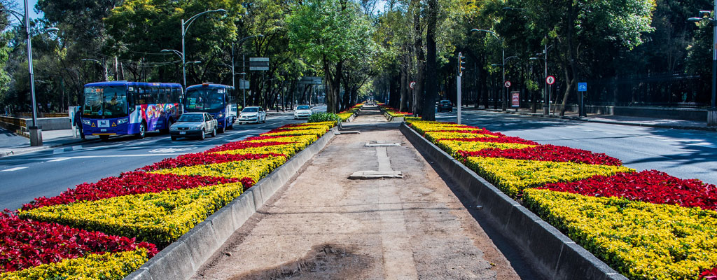 Paseo de la Reforma in Mexico City