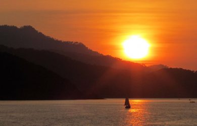 Sunset in Valle de Bravo