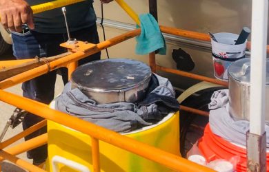 Ice carts, the freshness of ice flavored with Mexico